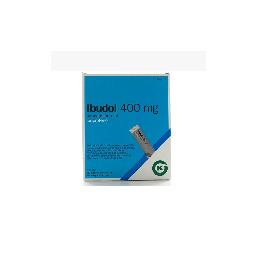 IBUDOL 400 MG 20 SOBRES SUSPENSION ORAL