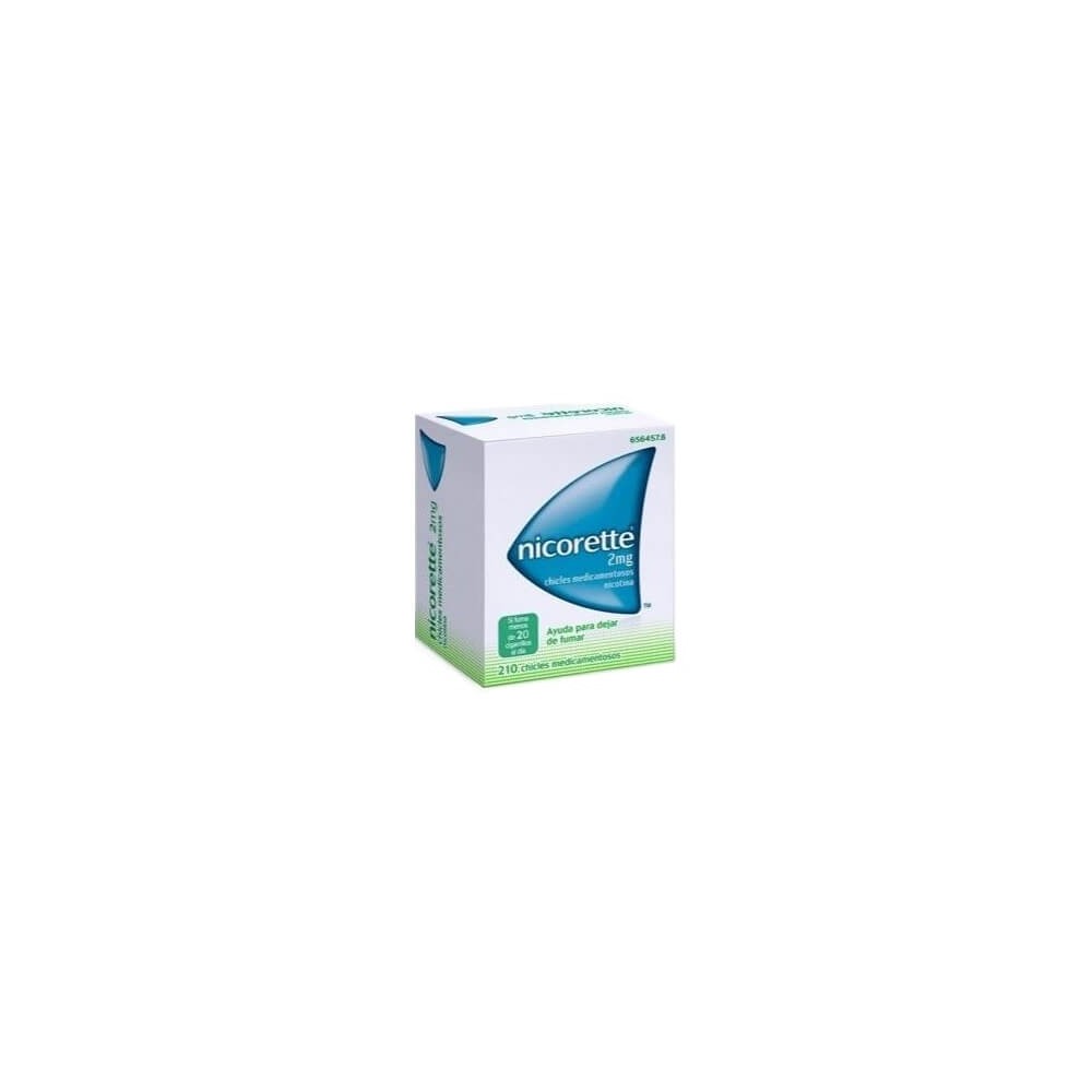 NICORETTE 2MG, 210 CHICLES MEDICAMENTOSOS