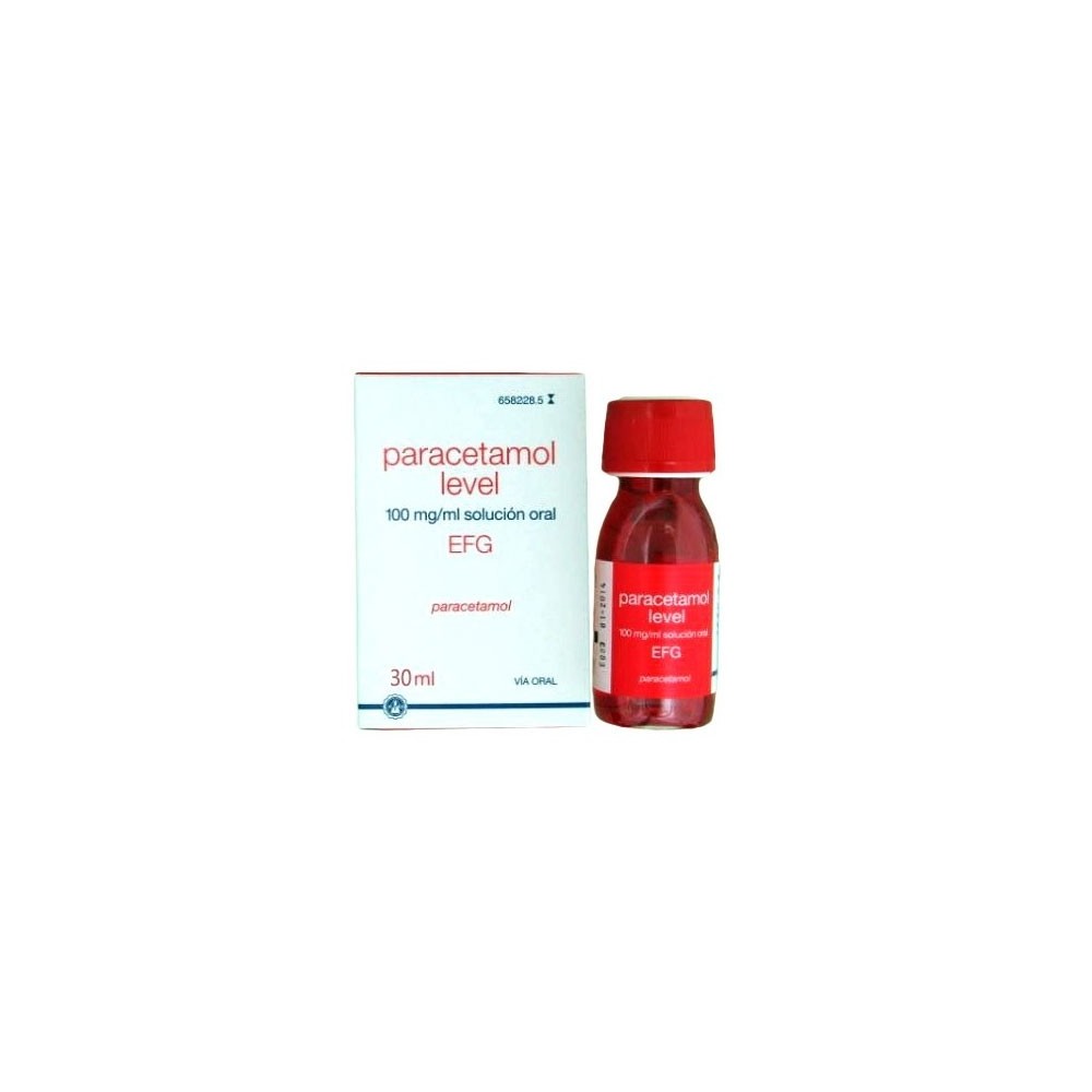 PARACETAMOL LEVEL EFG 100 MG/ML SOLUCION ORAL 30 ML