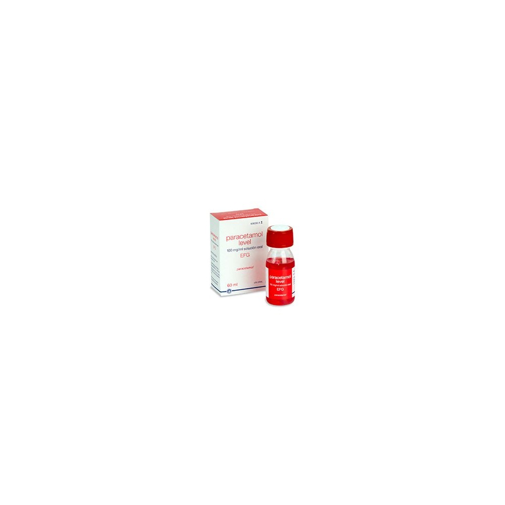 PARACETAMOL LEVEL EFG 100 MG/ML SOLUCION ORAL 60 ML