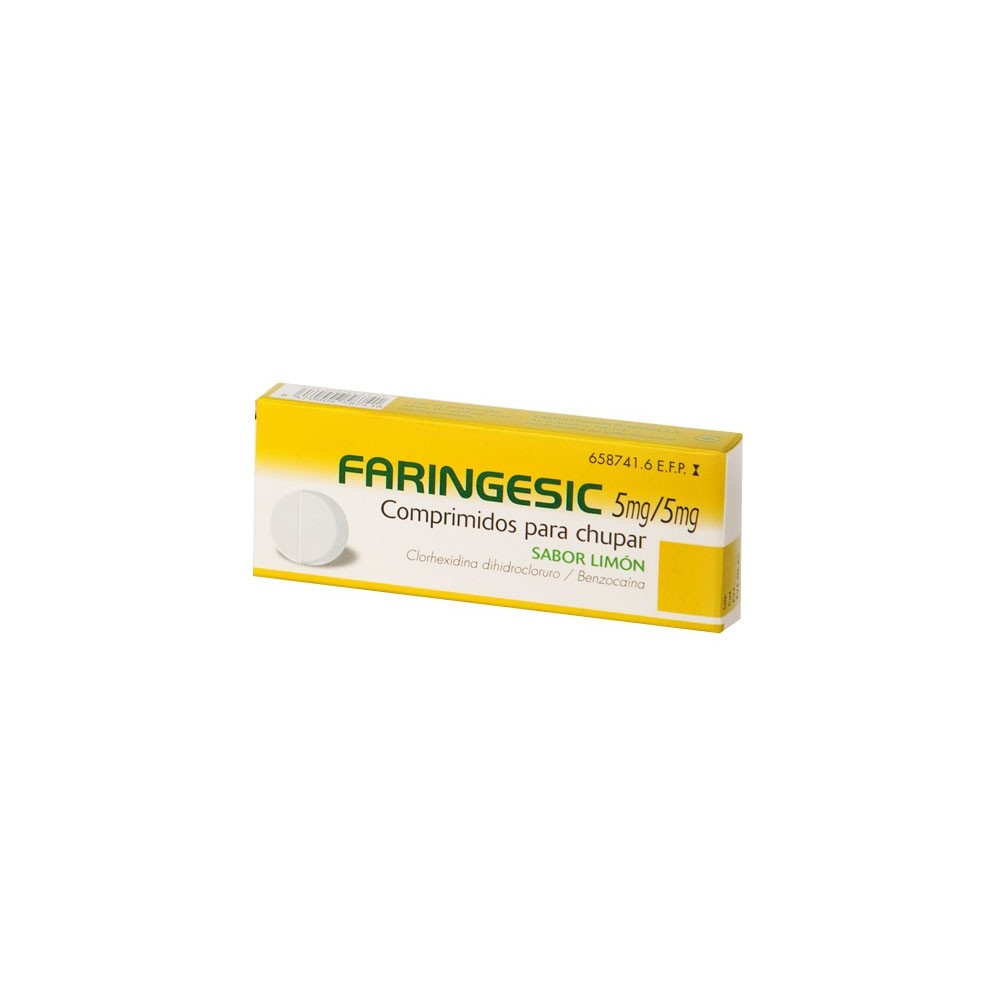 FARINGESIC 20 COMPRIMIDOS PARA CHUPAR LIMON