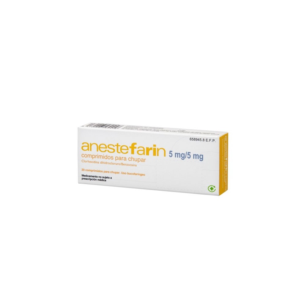 ANESTEFARIN 20 COMPRIMIDOS PARA CHUPAR
