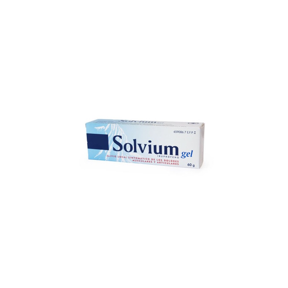 SOLVIUM 50 MG/G GEL TOPICO 60 G